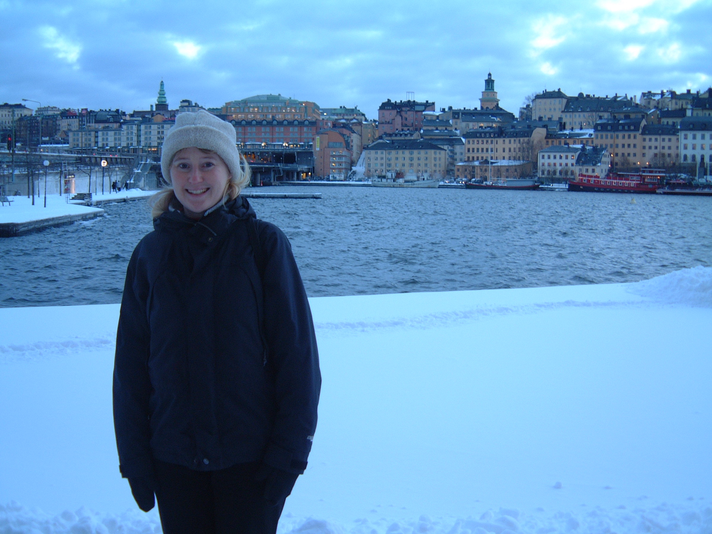 A really cold day in Stockholm